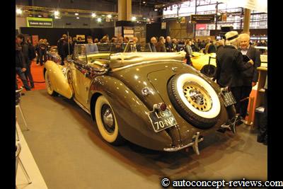 Delage D8-120 Cabriolet Vanvooren 1938